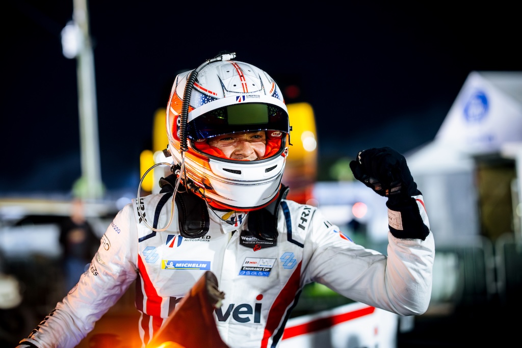 Dansk triumf på Sebring: Mikkel Jensen vinder 12-timersløbet.
(Foto: United Autosports)